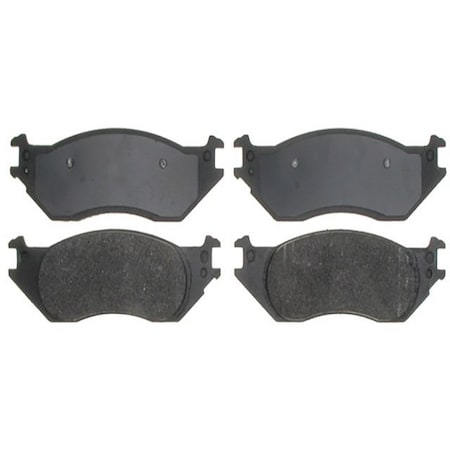 R/M Brakes BRAKE PADS OEM OE Replacement SemiMetallic SGD1045M